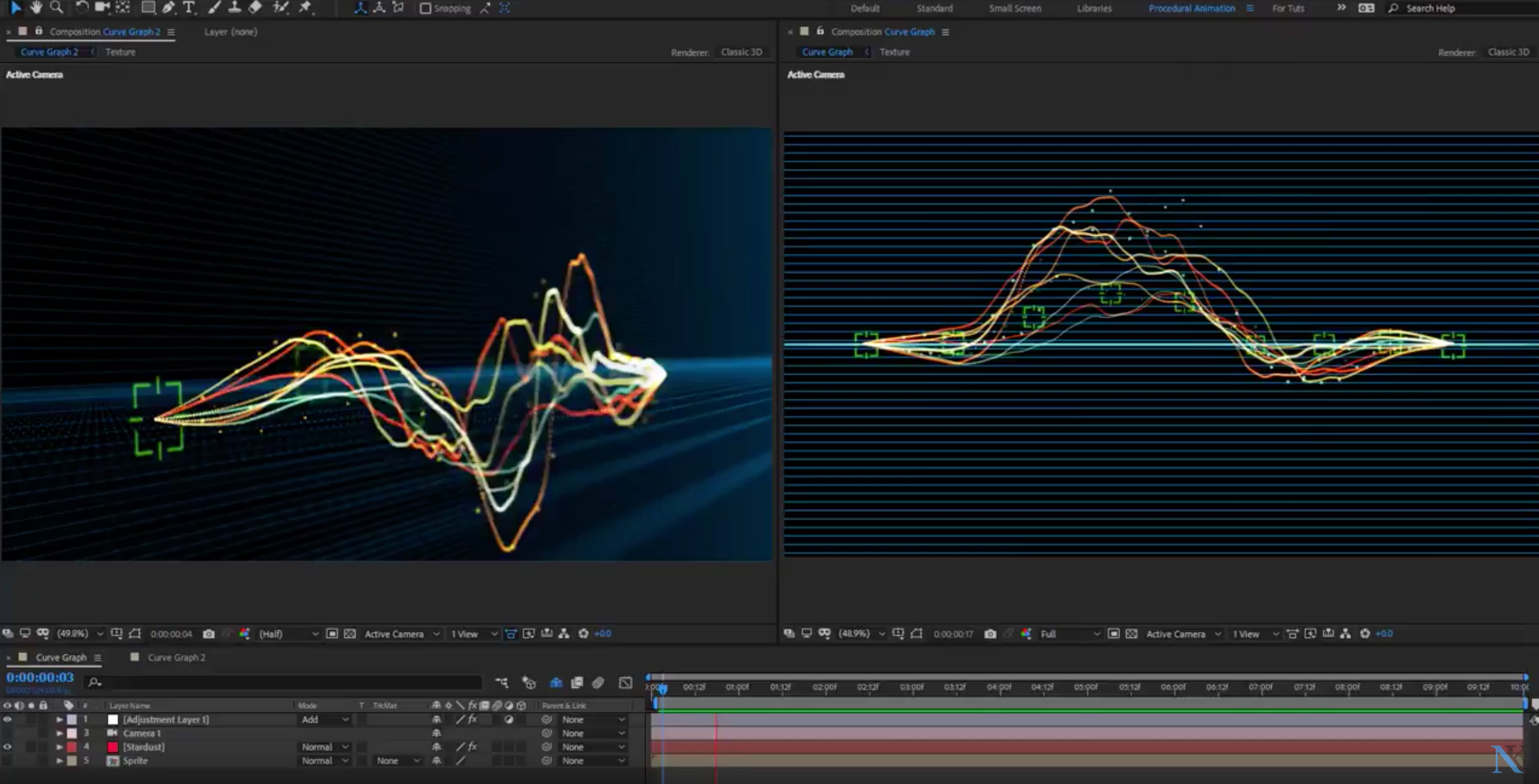 After Effects Animated Charts