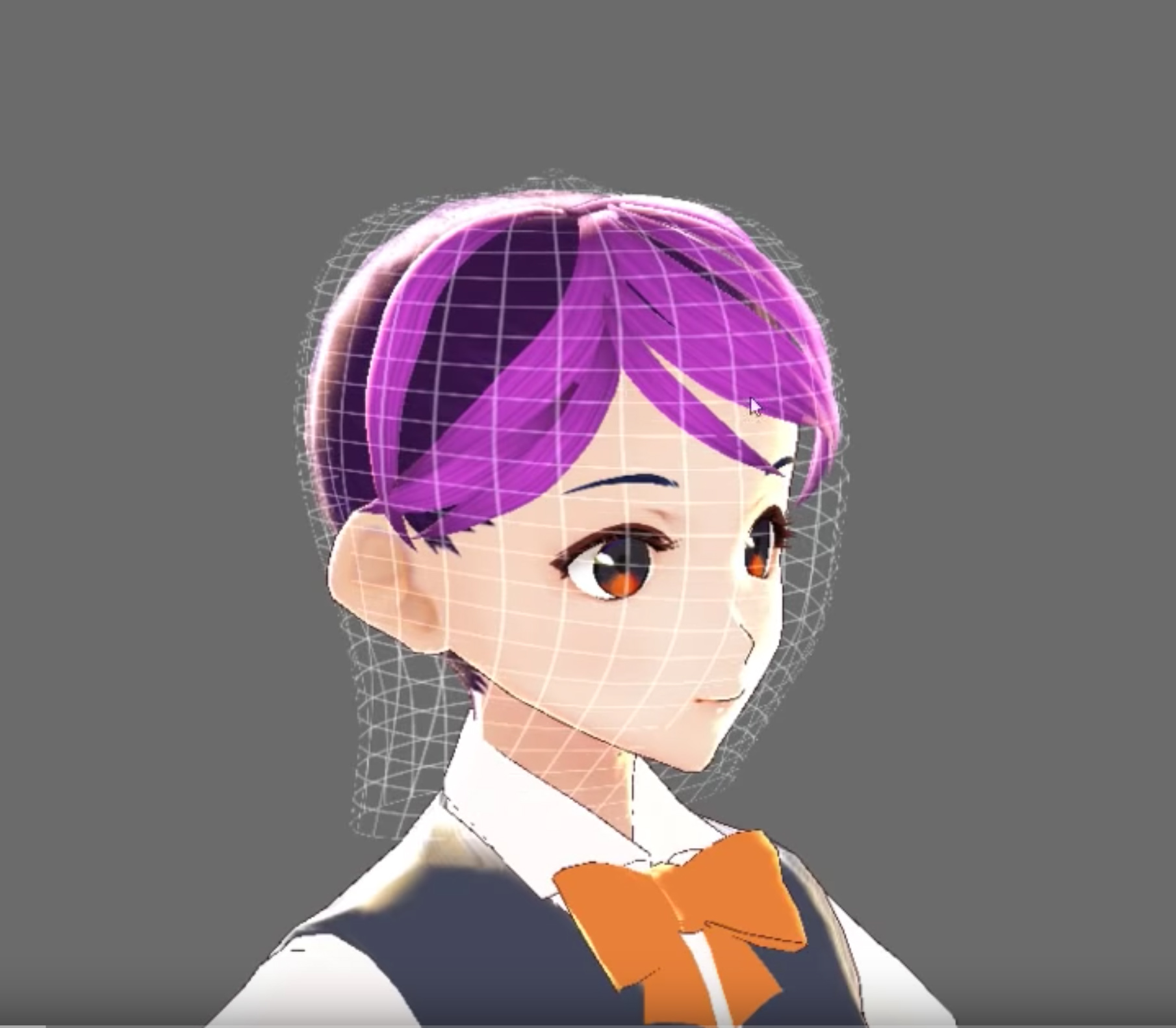 3d-anime-character-head - 3DArt