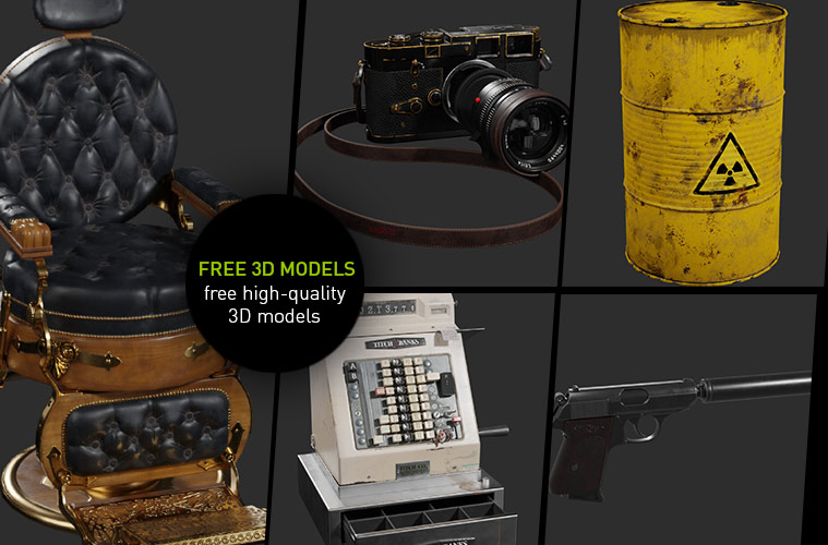 Download Free 3d Models From 3d Model Haven 3dart